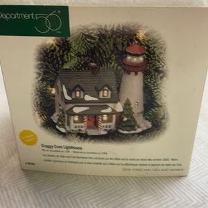 Department 56 Craggy Cove Lighthouse Christmas tree ornament